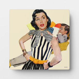 The Lady Was Insulted Plaque