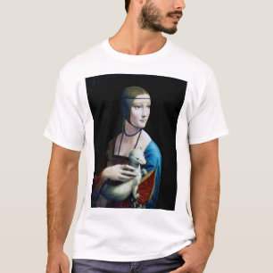 The Lady with an Ermine, Leonardo da Vinci T-Shirt