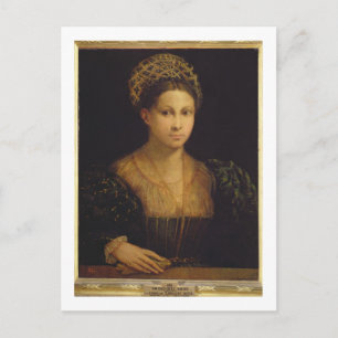 The Lady with the Green Turban Postcard