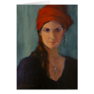 The Lady with the Red Turban