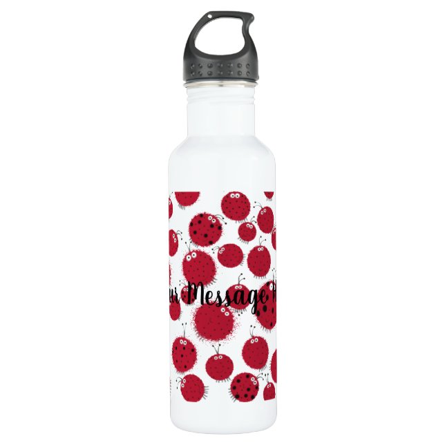 The Ladybug Shindig 710 Ml Water Bottle (Front)