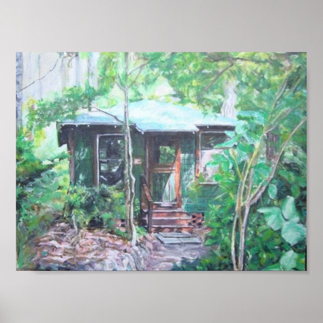 The Lagoon Cabin at Meher Spiritual Centre Poster (Front)