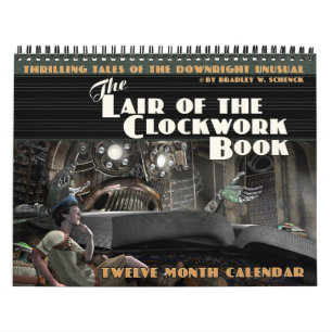 The Lair of the Clockwork Book Calendar