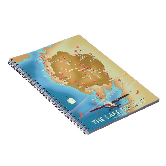 The Lake District England Notebook (Right Side)