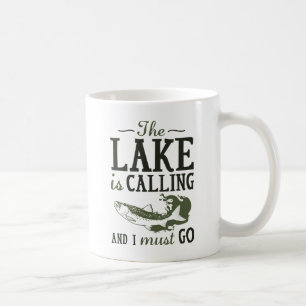The Lake Is Calling Coffee Mug