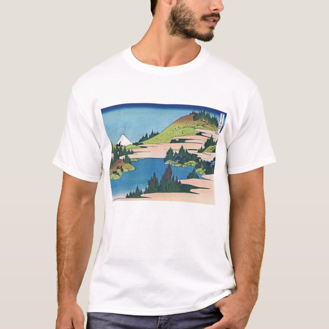 The lake of Hakone in Sagami T-Shirt (Front)