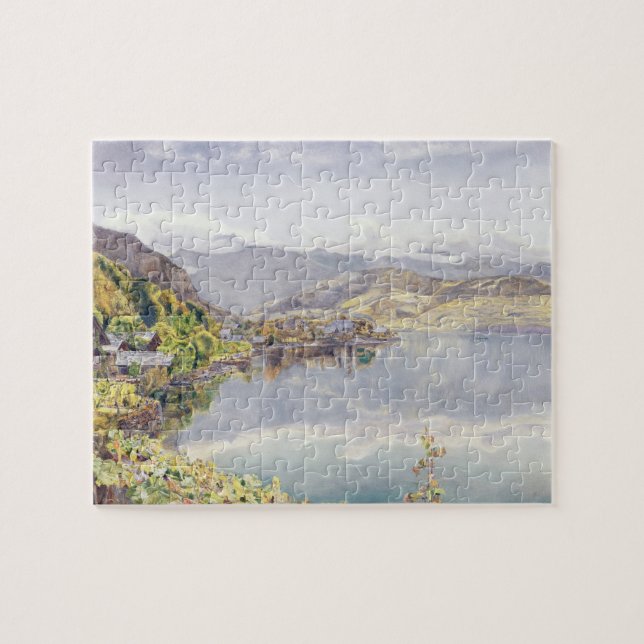 The Lake of Lucerne, Mount Pilatus in the Distance Jigsaw Puzzle (Horizontal)