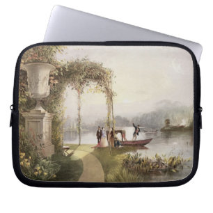 The Lake, Trentham Hall Gardens, from 'The Gardens Laptop Sleeve