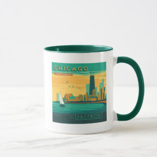 The Lakefront   Chicago, Illinois Mug