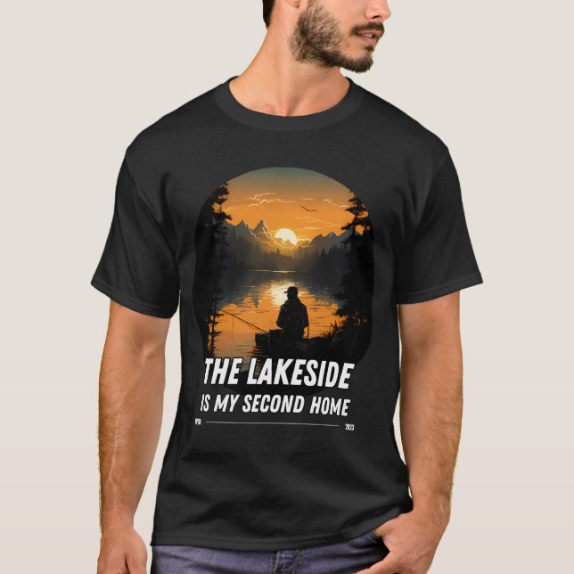 The Lakeside is my Second Home T-Shirt (Front)