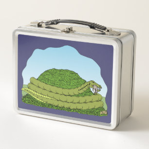 The Lambton Worm Metal Lunch Box