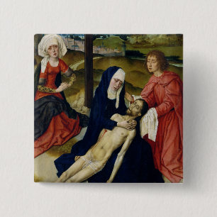 The Lamentation 15 Cm Square Badge