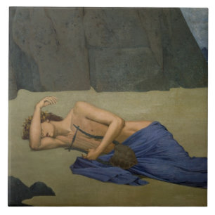 The Lamentation of Orpheus Ceramic Tile