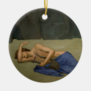 The Lamentation of Orpheus Ceramic Tree Decoration