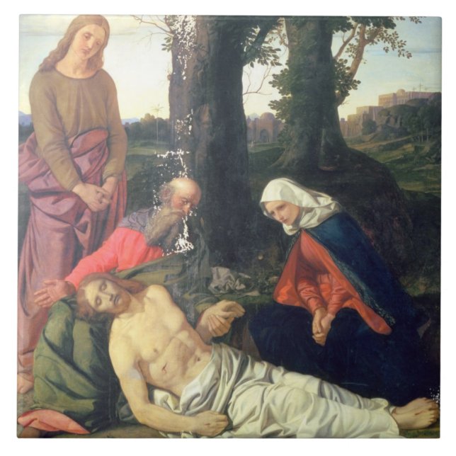 The Lamentation of the Dead Christ Tile (Front)