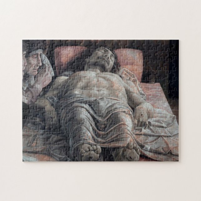 The Lamentation over the Dead Christ, Mantegna Jigsaw Puzzle (Horizontal)