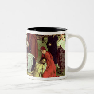 The Lamentation over the Dead Christ Two-Tone Coffee Mug
