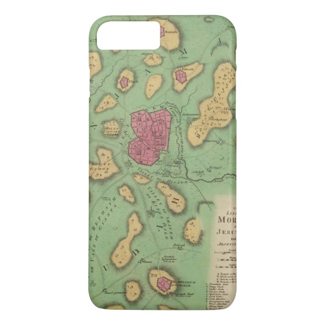 The Land Of Moriah Or Jerusalem Case-Mate iPhone Case (Back)