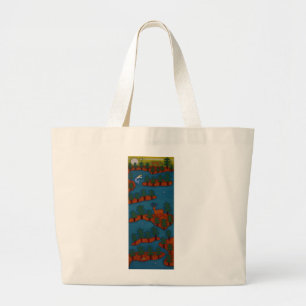 The Land of One Thousand Islands 2007 Large Tote Bag