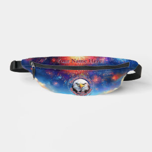 The Land Of The Free Home Brown Eagle Fireworks M Bum Bags