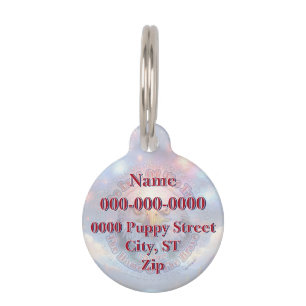 The Land Of The Free Home Brown Eagle Fireworks M Pet Tag