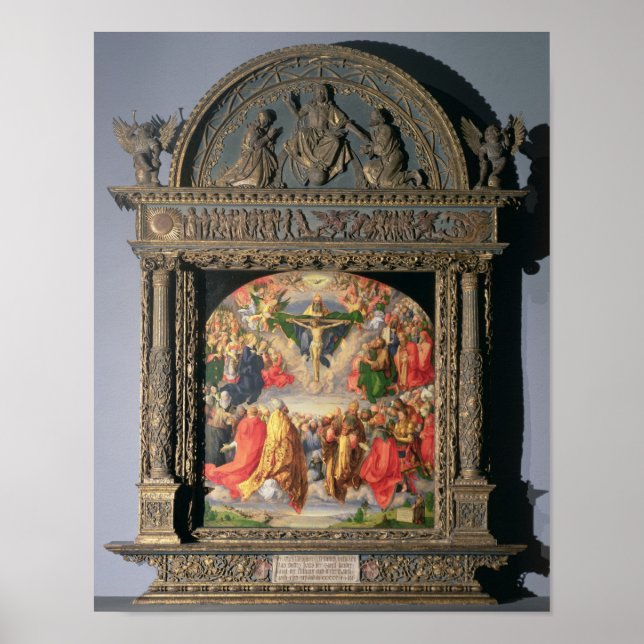The Landauer Altarpiece, All Saints Day, 1511 Poster (Front)