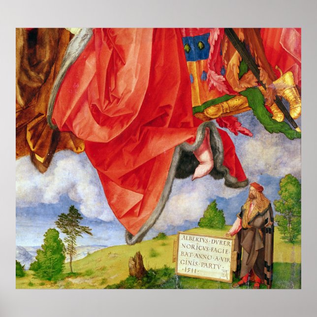 The Landauer Altarpiece, All Saints Day Poster (Front)