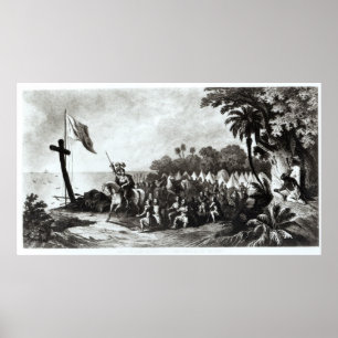 The Landing at Tampa Bay Poster