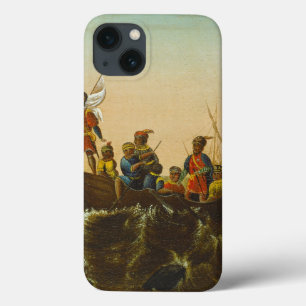 The Landing of Columbus, c.1837 (oil on canvas) iPhone 13 Case