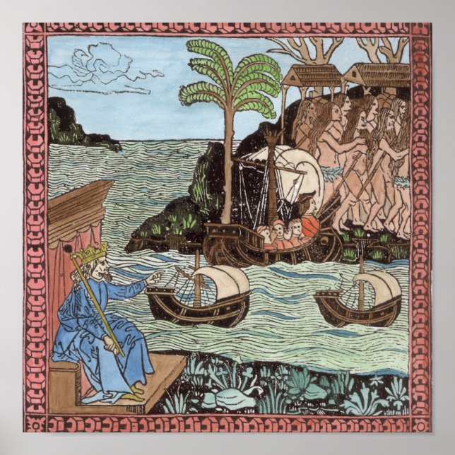 The Landing of Columbus Poster (Front)