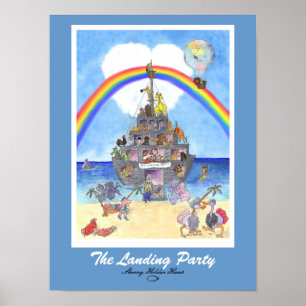 The Landing Party Print
