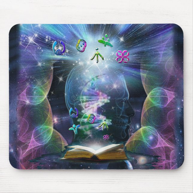 The Language of Light Mouse Pad (Front)