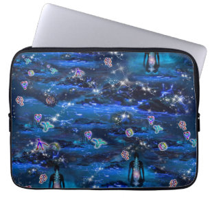 The Language of Light Symbols Laptop Sleeve