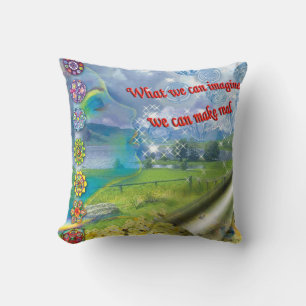 The Language of Light Throw Pillow