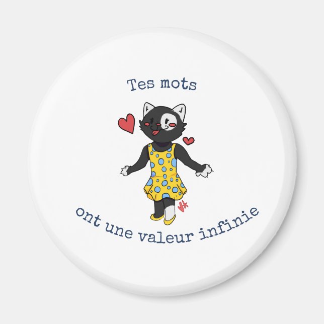 The Language Power Badge Magnet (Front)