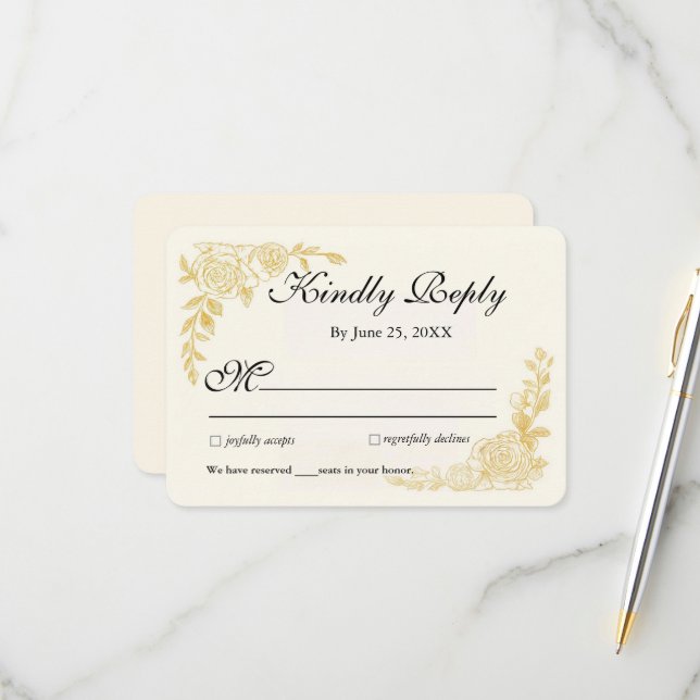 'The Languard of Love' Response Card (Front/Back In Situ)
