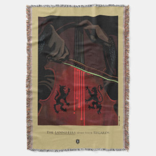 The Lannisters Send Their Regards Throw Blanket