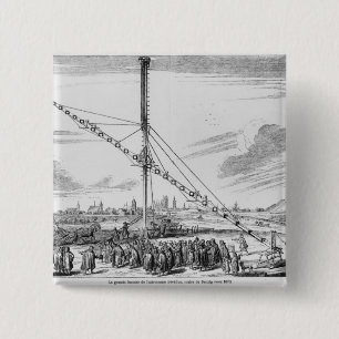 The Large Astronomical Telescope 15 Cm Square Badge