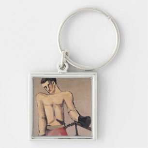 The Large Boxer Key Ring