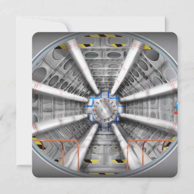 The Large Hadron Collider Invitation (Front)