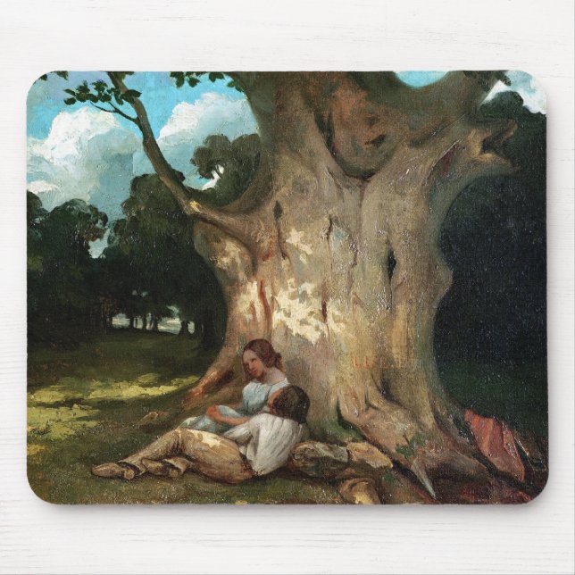 The Large Oak Mouse Pad (Front)