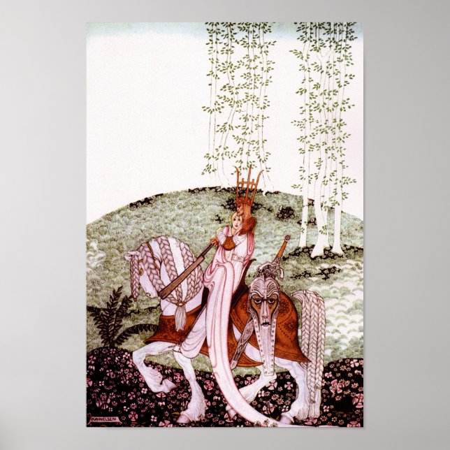 The Lassie and Her Godmother Fine Art Print (Front)