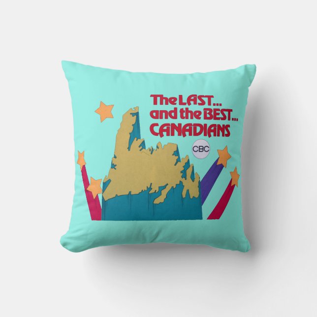 The Last and the Best Canadians Cushion (Front)