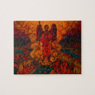 The Last Angel by Nicholas Roerich Jigsaw Puzzle