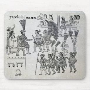 The last Aztec Emperor Cuauhtemoc surrenders Mouse Pad