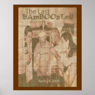 The Last Bamboozle Retro Poster