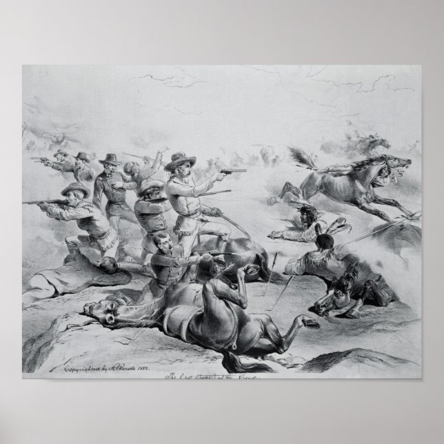 The Last Battle of General Custer Poster (Front)