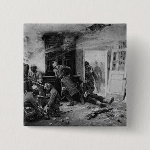 The last cartridges at Balan near Sedan, 1870 15 Cm Square Badge