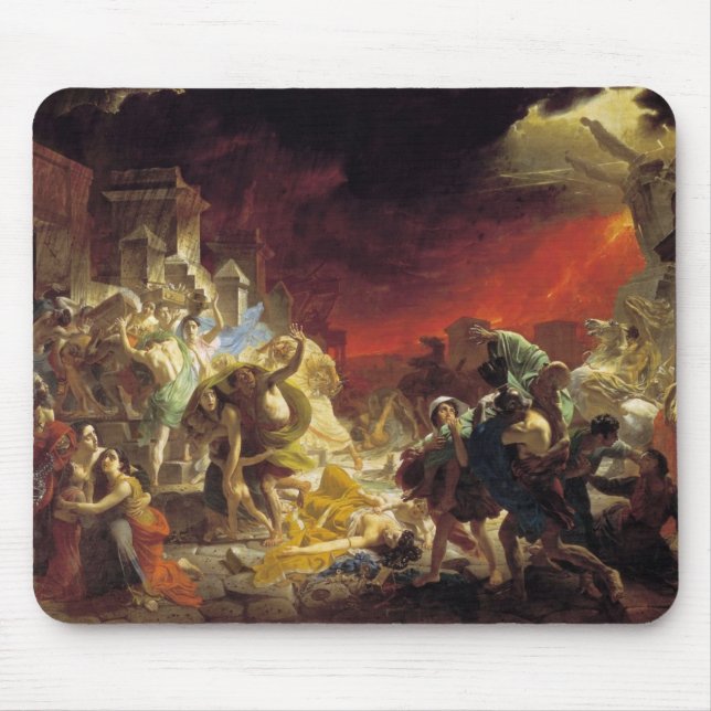The Last Day of Pompeii Mouse Pad (Front)