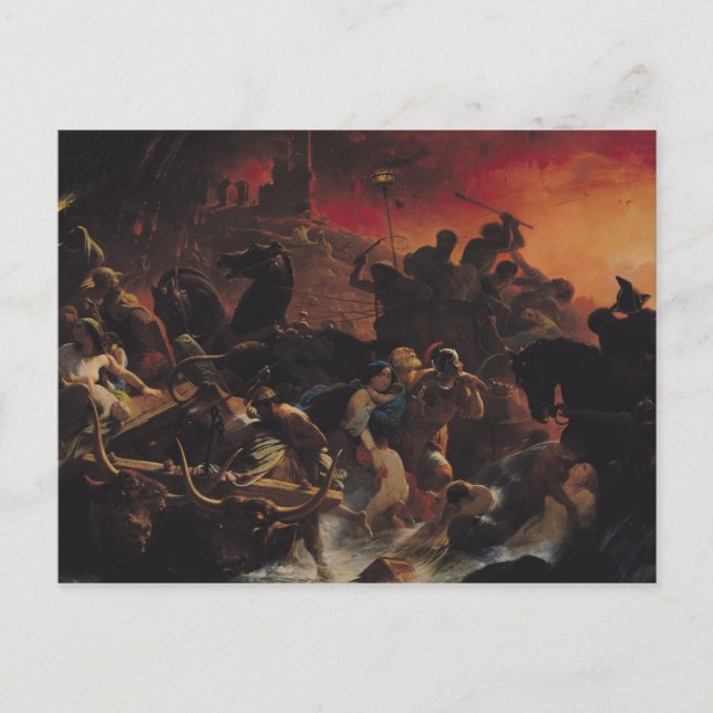 The Last Days of Pompeii Postcard (Front)
